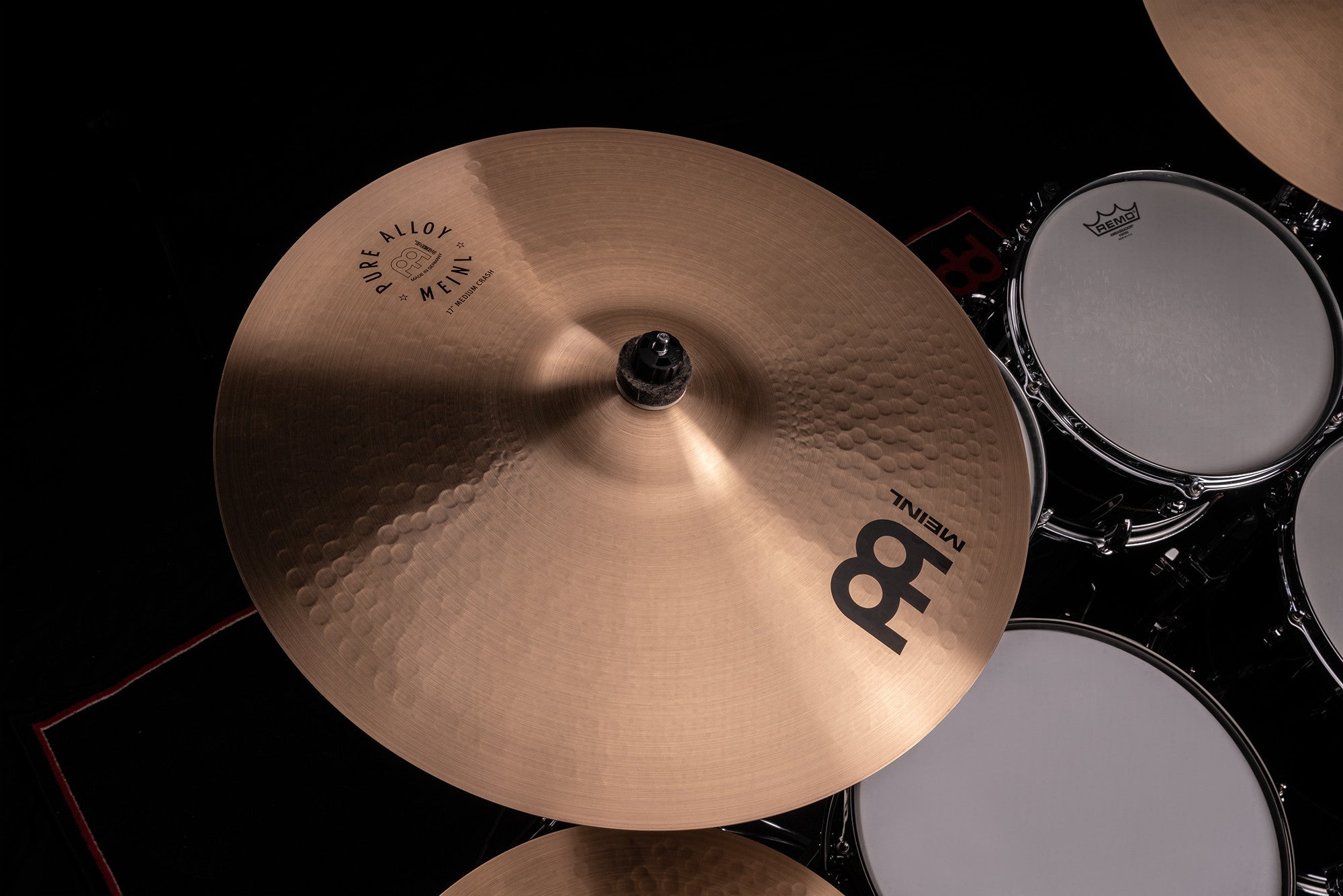 Platillos MEINL de aleación pura de tono medio - PA17MC de 17"